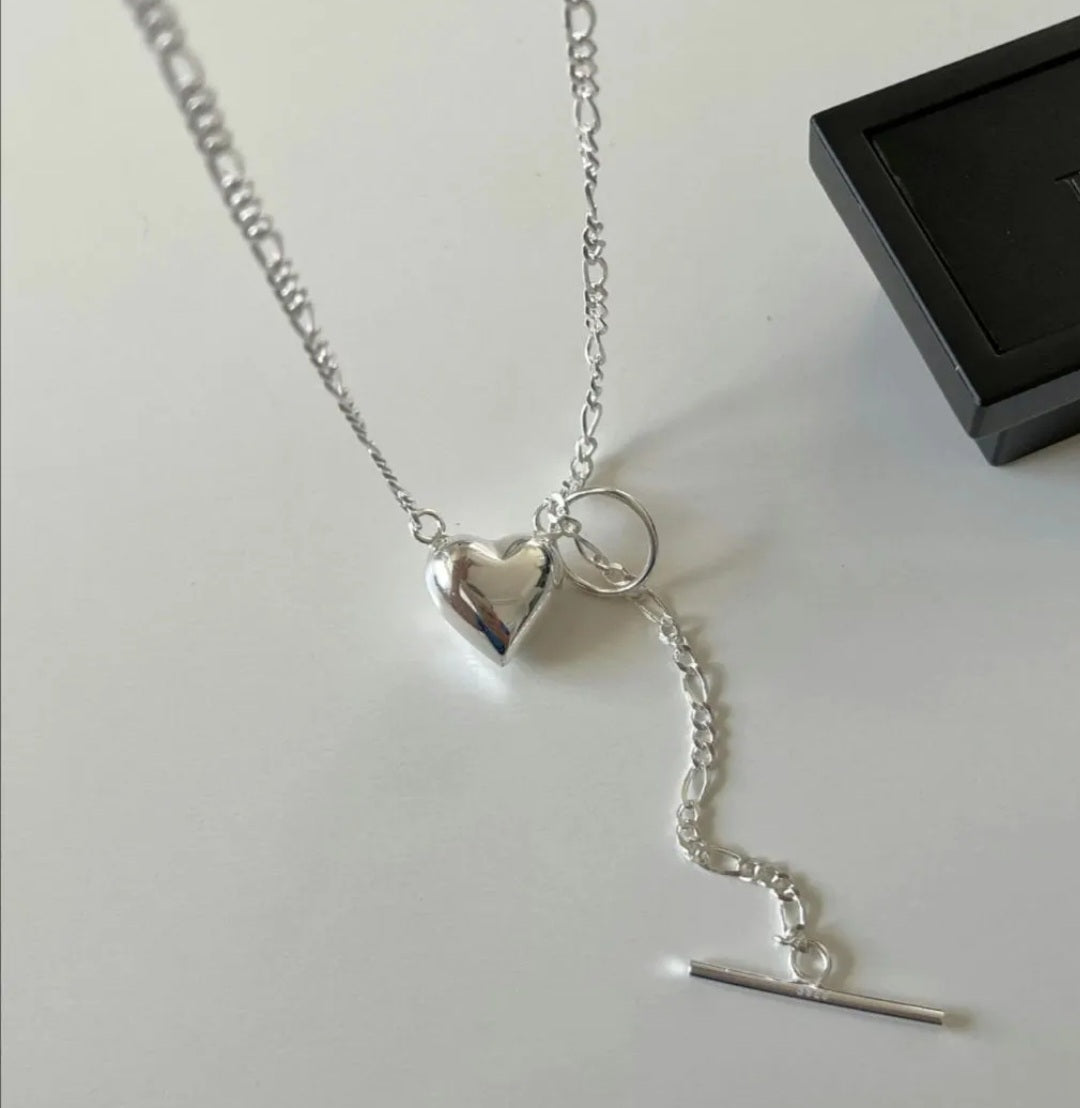 Sterling Silver Heart Necklace