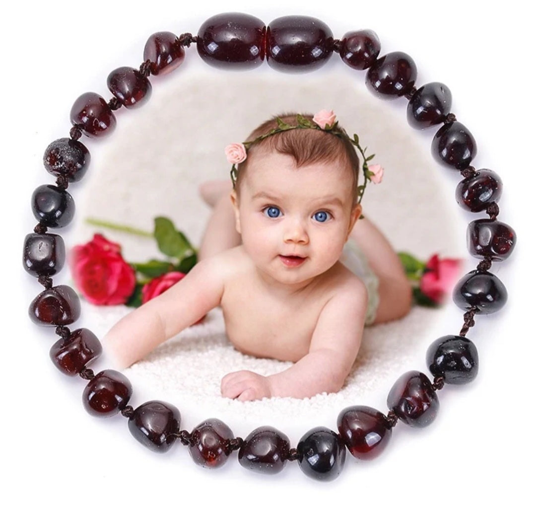 Baby Teething Amber bead Bracelets