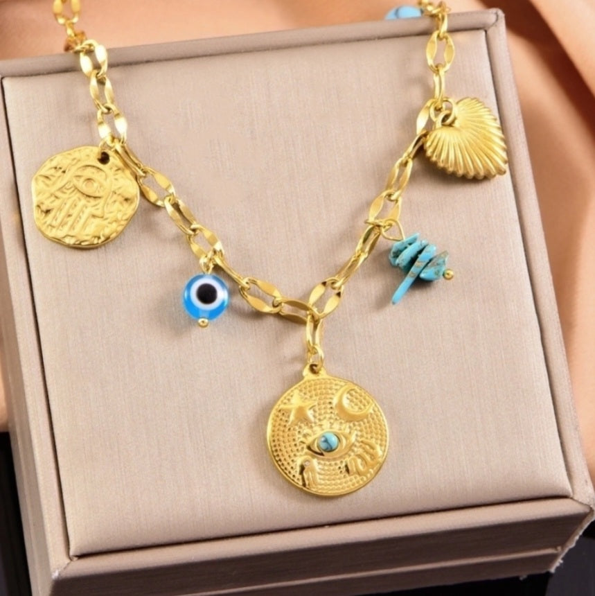 The Perfect Beach Charm Necklace