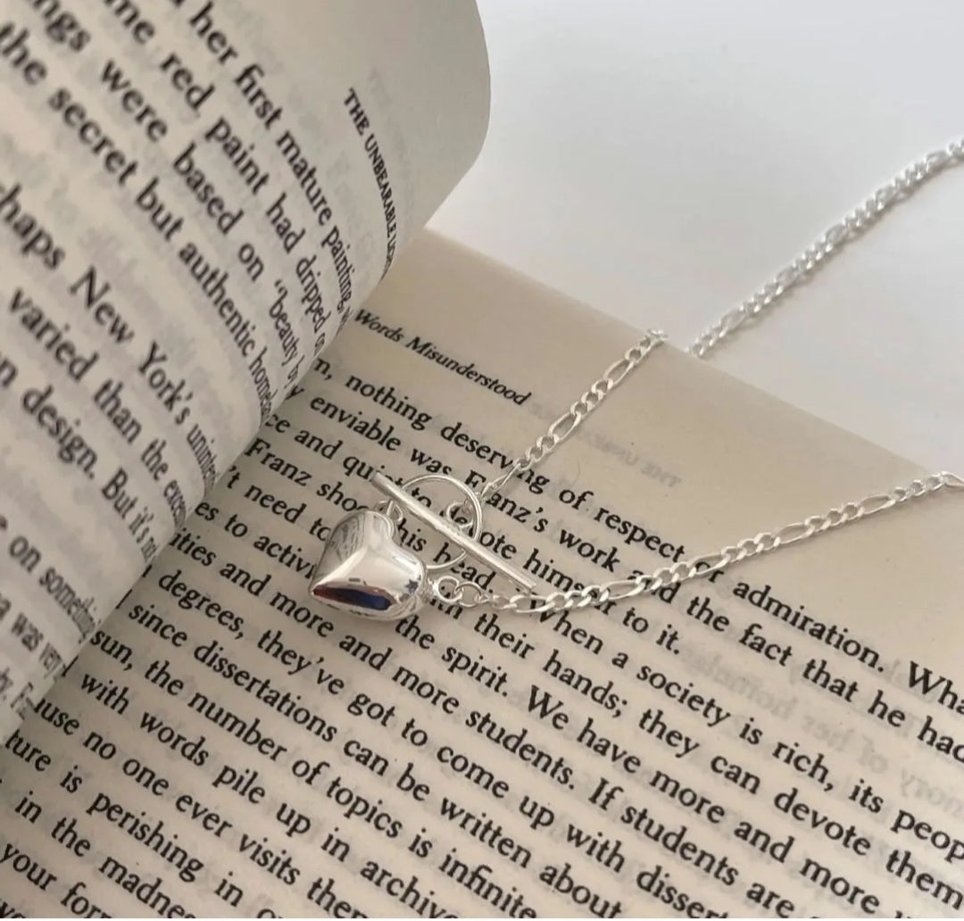 Sterling Silver Heart Necklace