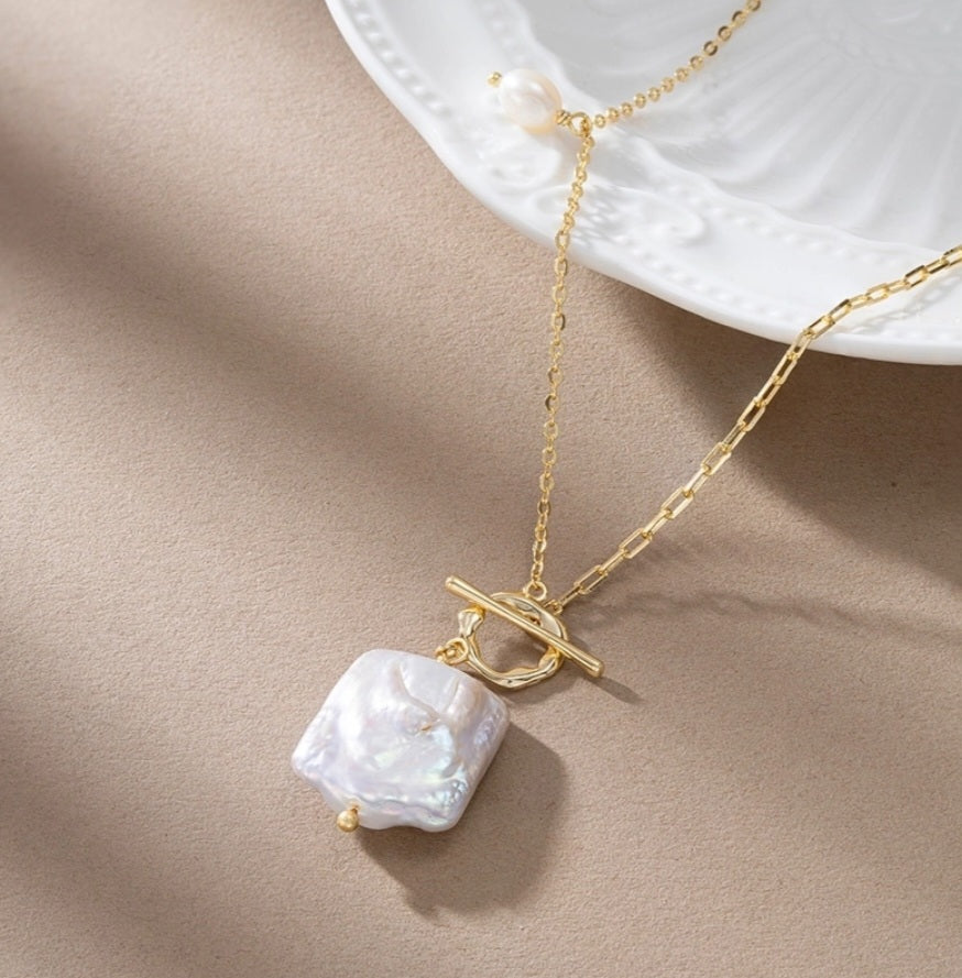 Freshwater Pearl 925 Sterling Silver Necklace