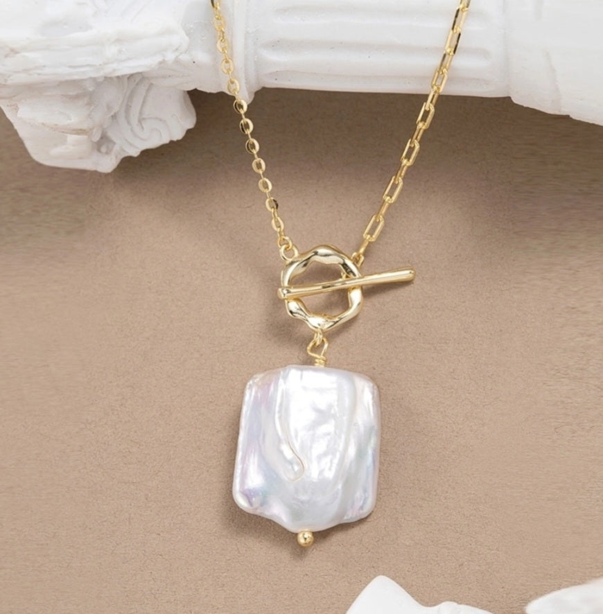 Freshwater Pearl 925 Sterling Silver Necklace