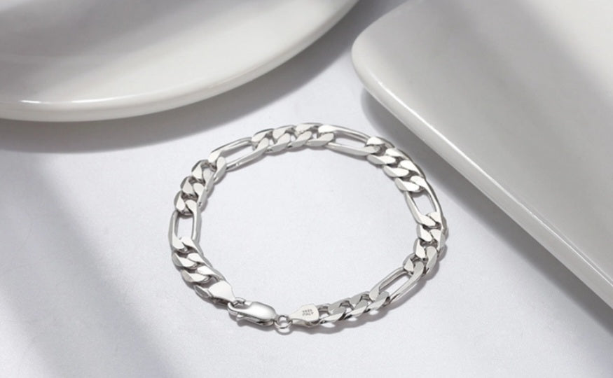 925 Sterling Silver Mens Bracelet