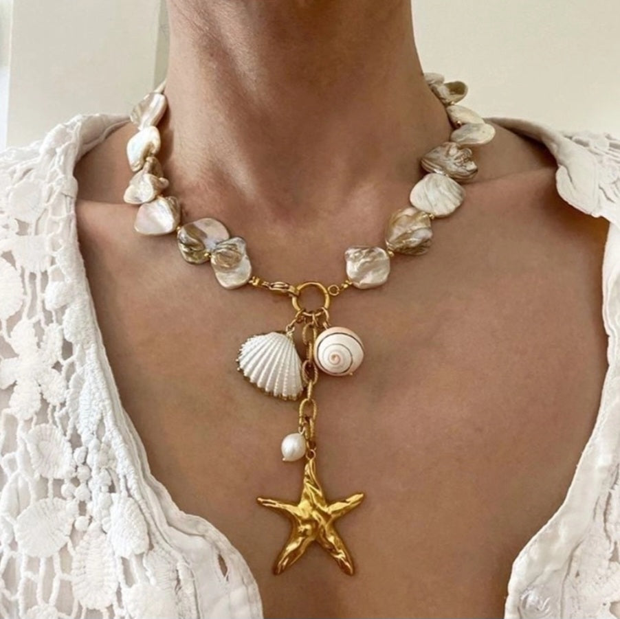 Stainless Steel Beach Necklace