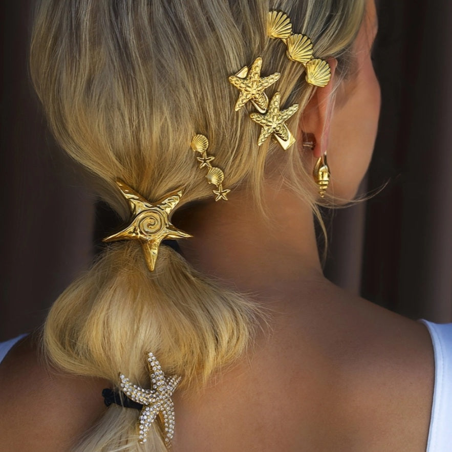 Stainless Steel Beach Hair Accessories