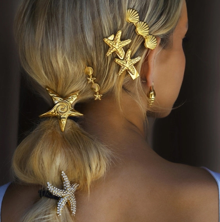 Stainless Steel Beach Hair Accessories