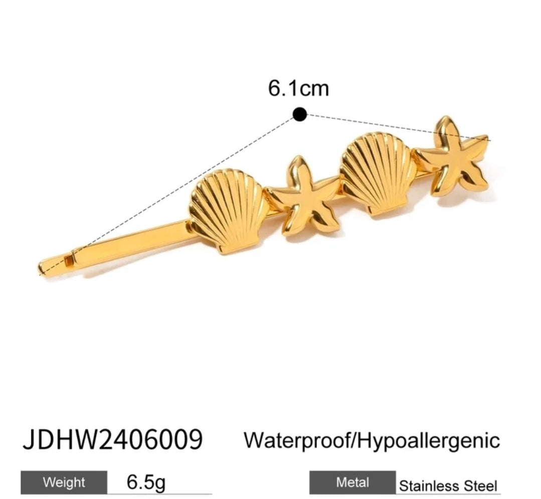 Stainless Steel Beach Hair Accessories