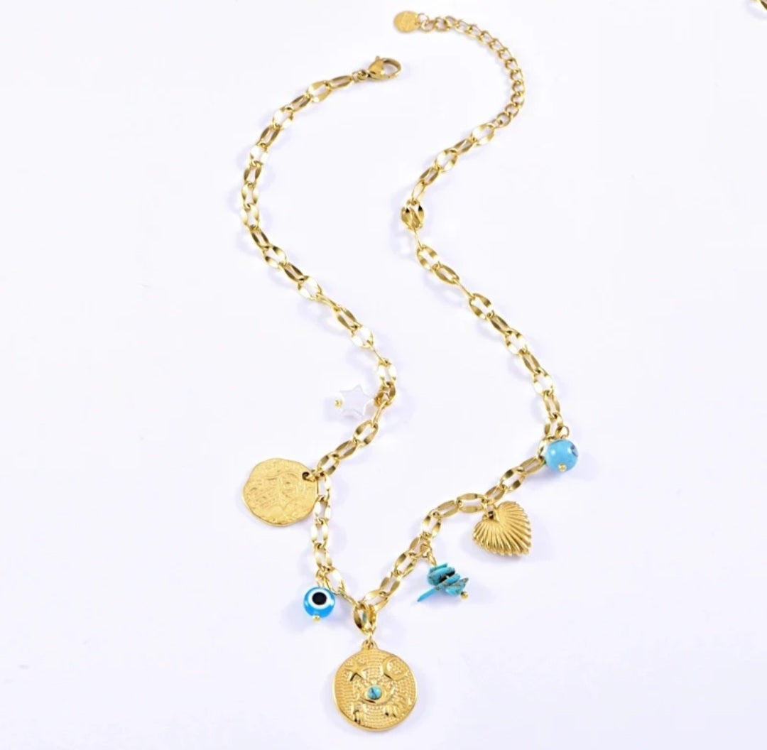 The Perfect Beach Charm Necklace