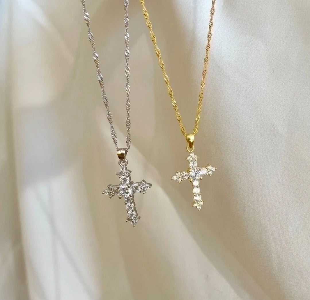 Sterling Silver Cross Necklace