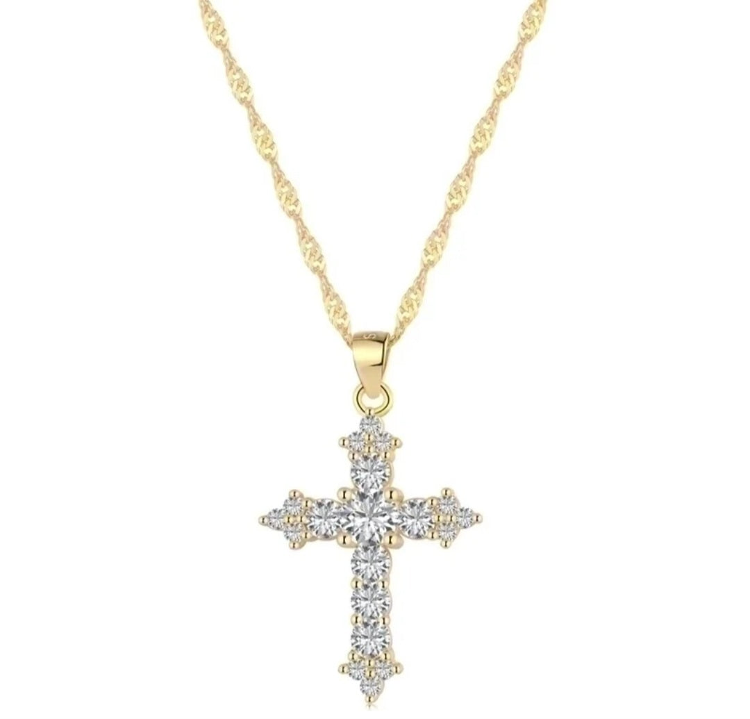 Sterling Silver Cross Necklace